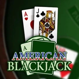 American Blackjack slot logo by Habanero at Quick Casino