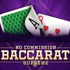 Baccarat Supreme slot logo by OneTouch Games at Quick Casino